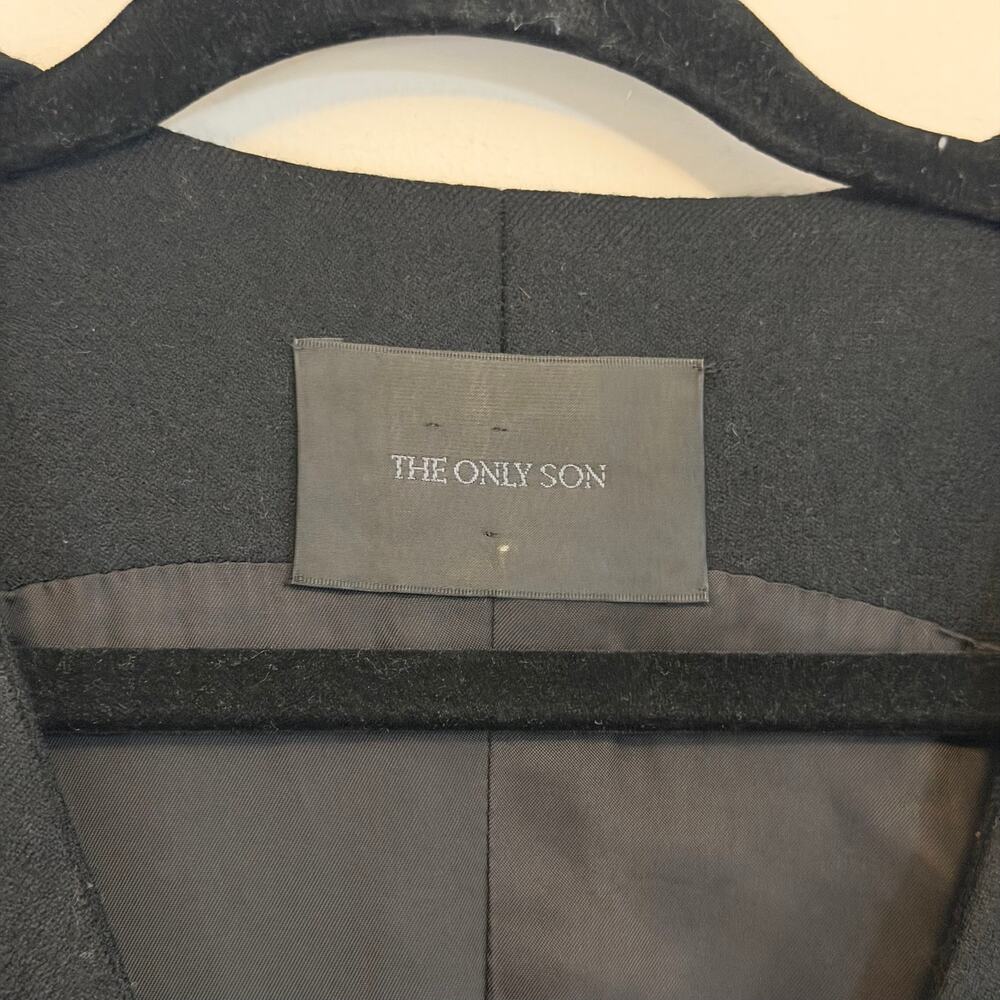 The Only Son Mens Blazer Jacket XS Black One Button Career Business Office Work - Picture 4 of 6